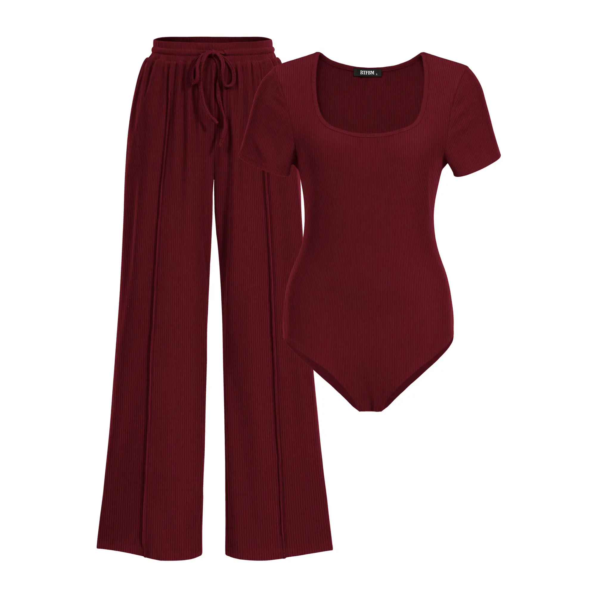 Solid Wine Red
