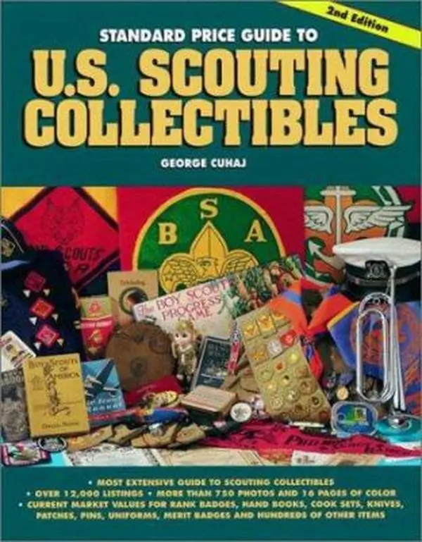 USED Book - Standard Price Guide to U.S. Scouting Collectibles by George S. Cuhaj (Paperback) - english