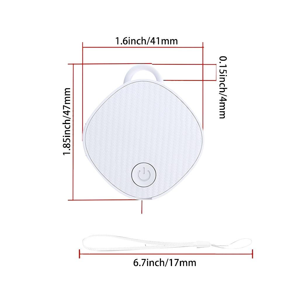 UEGOGO Bluetooth Tracker | Smart Anti-Lost Device for Keys, Bags, Pets & Luggage | Works with iPhone (2Set)