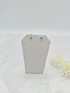 Brilliant cut earrings in 14k gold plated (41)