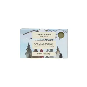 Cascade Forest Bar Soap - Organic Body Care Cleanser