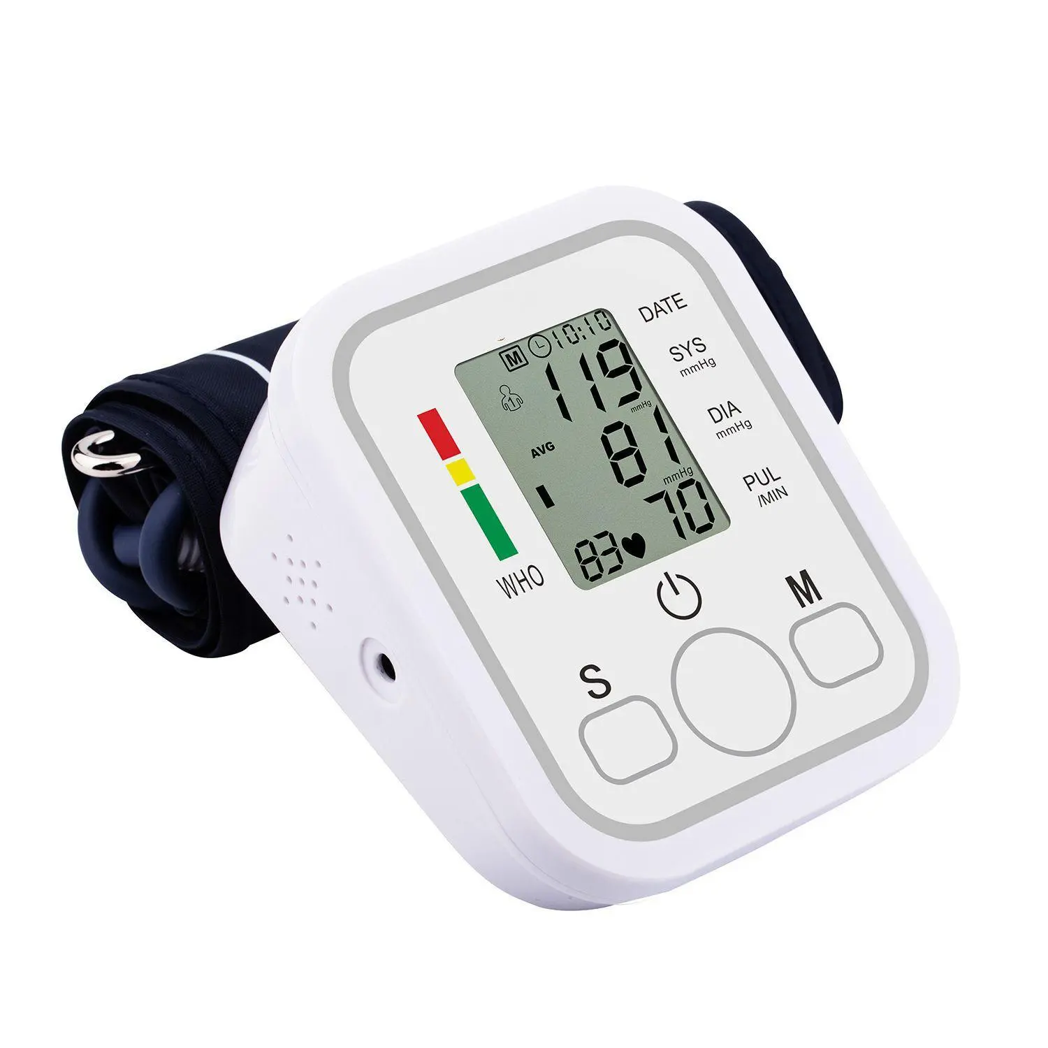 Digital Wrist Blood Pressure Monitor - LED Display, Touch Screen Adjustable Cuff, 99x2 Reading Memory, Battery-Powered, Carrying Case, Healthcare Kit for Family Daily Use, Male Gifts for Dad#SummerWins, Home Use