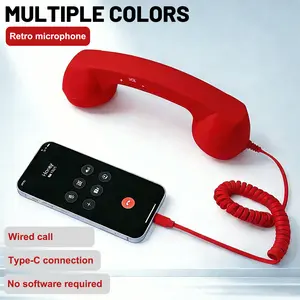 The Conversation Reviver – Retro Handset for Digital Detox, Pure Voice Calls, No Delay, No Ear Discomfort, Enjoy Distraction-Free Talking