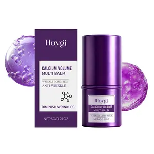 Hoygi Calcium Volume Multi Balm - Anti-Wrinkle Wrinkle Core Stick for Dry Skin, Moisturizes, Hydrates, Rejuvenates, Brightens Tone, Promotes Collagen - Moisturizer, Serums Facial Moisture