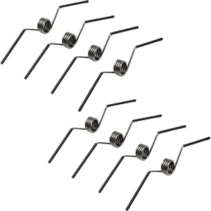 8pcs Door Hinge Spring for 1/2" and 5/8" Radius Hinges, Self Closing Door Springs for Bathroom Doors and Interior Doors