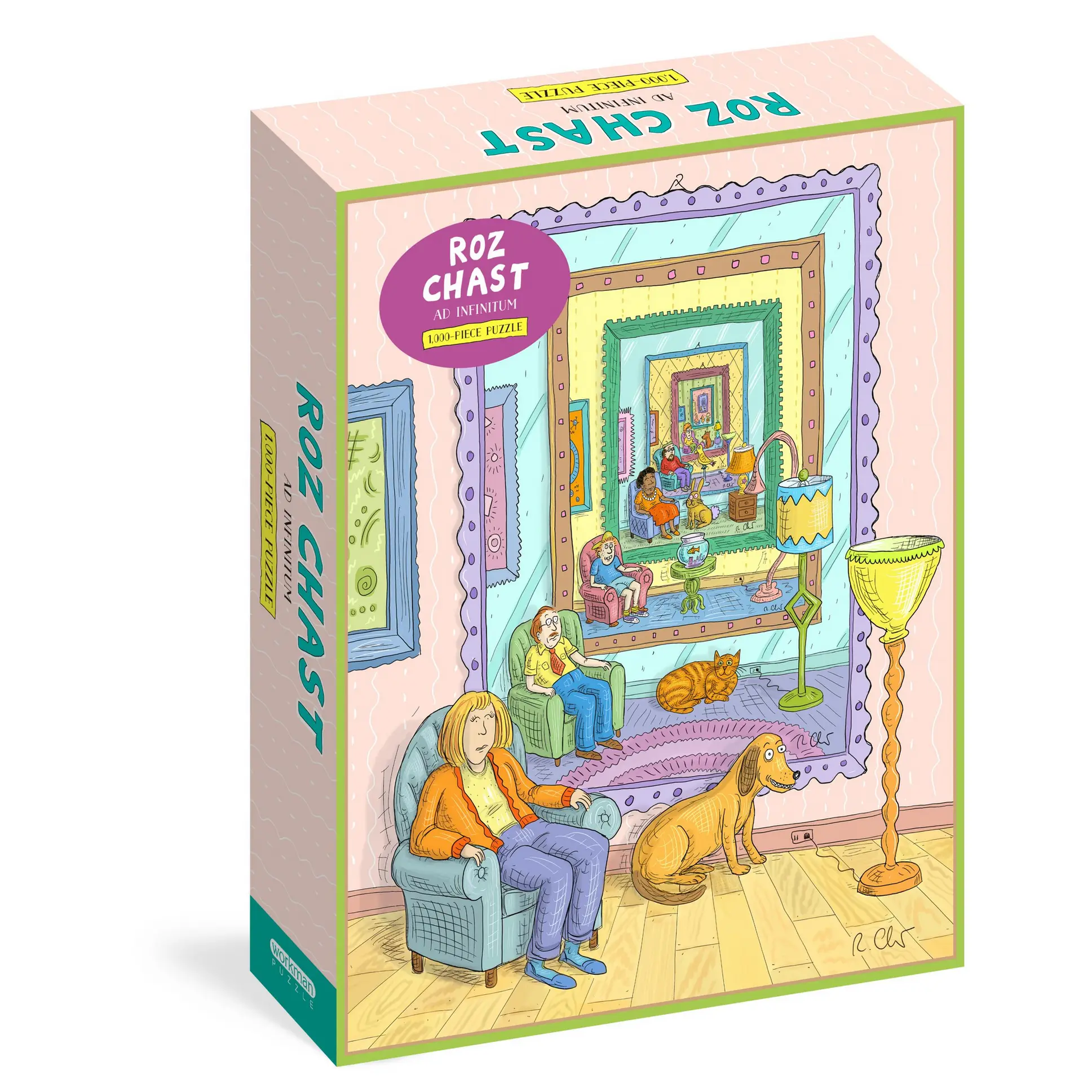 Roz Chast: Ad Infinitum 1,000-Piece Puzzle Roz Chast: Ad Infinitum 1,000-Piece Puzzle