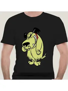 Muttley Mutley Cartoon Laughing Laugh Dog Humor Hihi Heehee Haha Fashion T shirt Men Clothing Oversized T Shirt Retro Tee Menswear