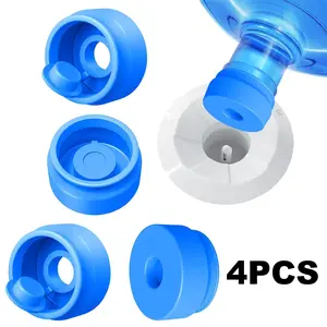 Reusable Silicone Water Jug Cap, Fits 55mm Bottles, Non-Spill Lid for Anti-Splash Protection, Ideal for 3 & 5 Gallon Jugs, Drinkware Lid, Reusable Lids
