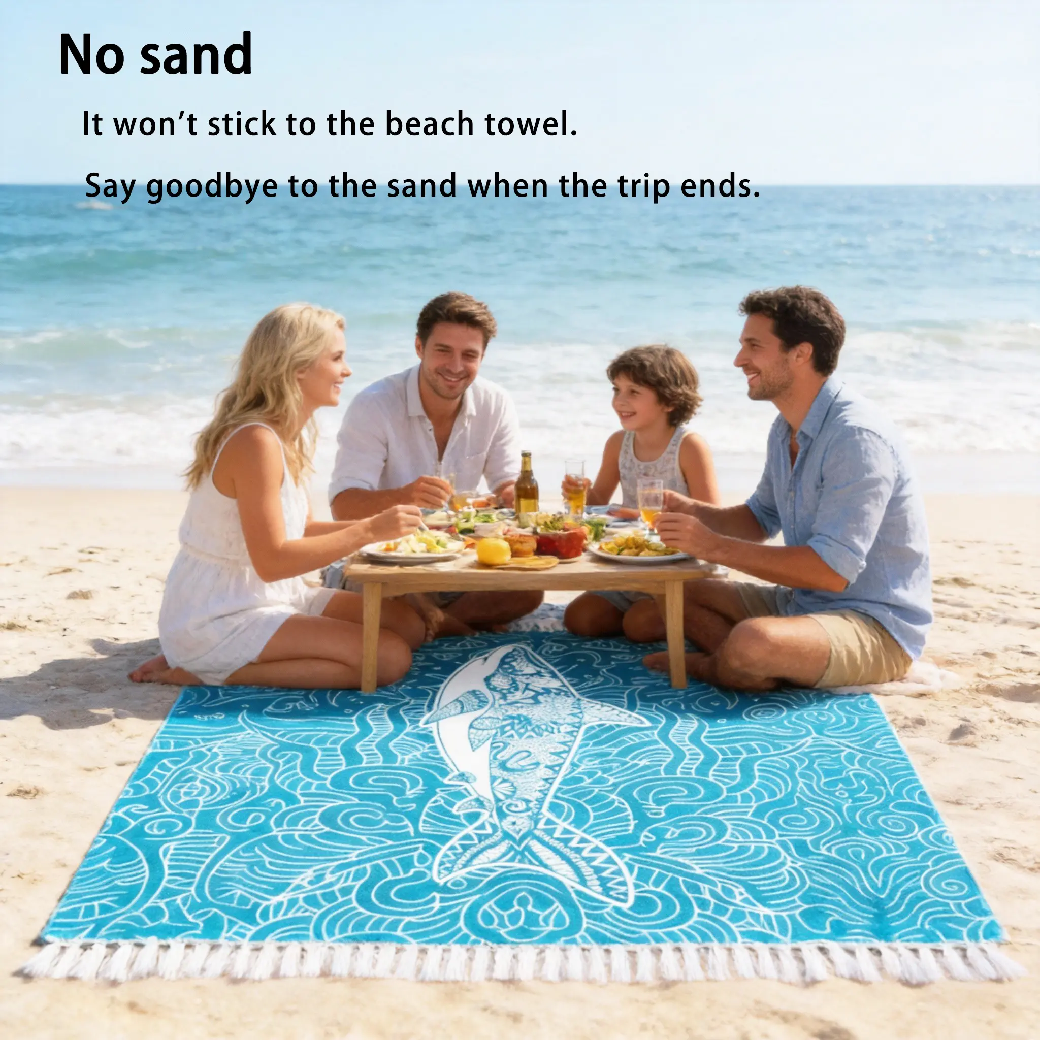 A sheep beach towel  Extra-large Turkish beach towel blanket XXL cotton sand-proof towel, Bohemian woven oversized non-sand blanket, large quilt, XL size, essential for picnics and camping, cloud-shaped adult gift.