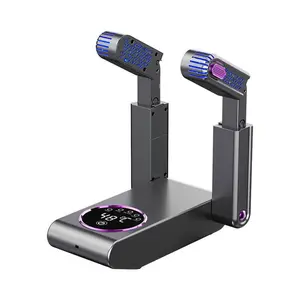 Boot Dryer for Work Boots Shoe Dryer with Heat Blower, Adjustable Rack and Timer, Folding Design & Quick Drying for Shoes, Gloves, Hats, Socks, Ski Boots