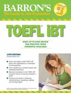 USED-Barron's TOEFL iBT: Internet-based Test by Pamela J. Sharpe Ph.D. (Paperback)