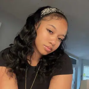 - Human hair blend black headband wig WIG | Black Wig | Headband Wig | Natural-Looking Wig for  main image 3