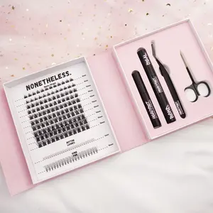 NONETHELESS: DIY CLUSTER LASH EXTENSION KIT by HEAVYSET. Eyelash Extension Accessories & Lash Bond & Seal