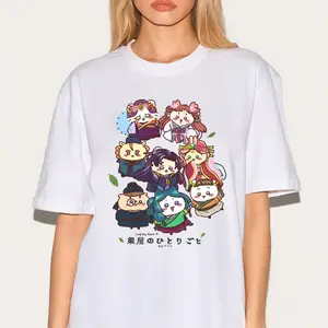 Chiikawa Hachiware Usagi Momonga Maomao Jinshi Shirt, Cute Japanese Anime Manga Inspired Shirt, Unisex Shirt, Birthday gift for Men Women