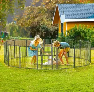 Aivituvin-AIR51 Large Dog Exercise Pen | Outdoor&Indoor Portable Pet Puppy Playpen