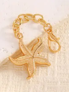 Starfish Bikini Charm, Trendy Ocean Style Bikini Pendant, Elegant Starfish Dangle DIY Swimwear Accessory, Perfect for Beach Vacations