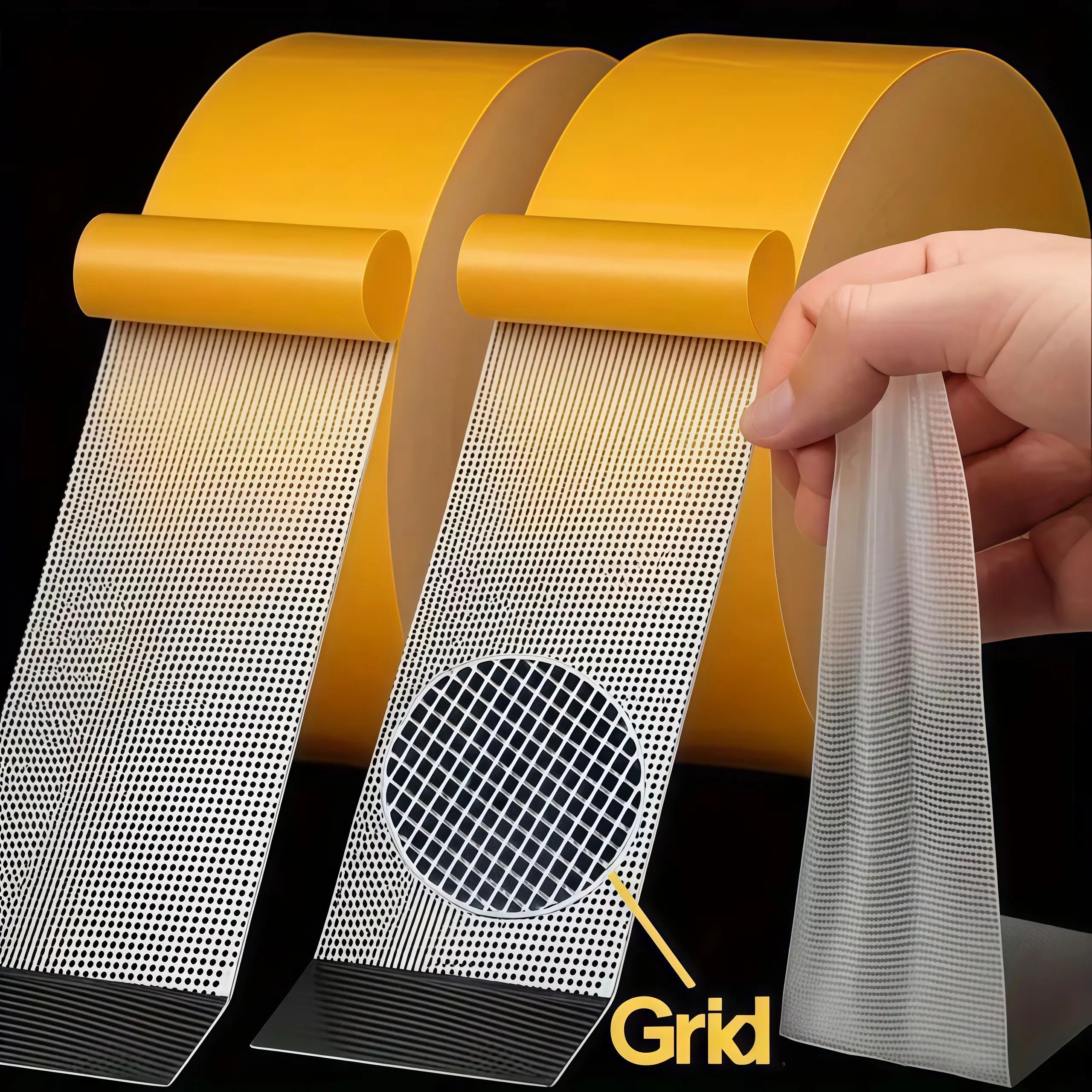 1pcs High-Strength Double-Sided Tape - Self-Adhesive Waterproof Anti-Slip Hand-Tearable Tape, No Drilling, No Residue Marks, Suitable for Home Carpet, Wall & Garage Use (Home Supplies), Double Sided Tapes