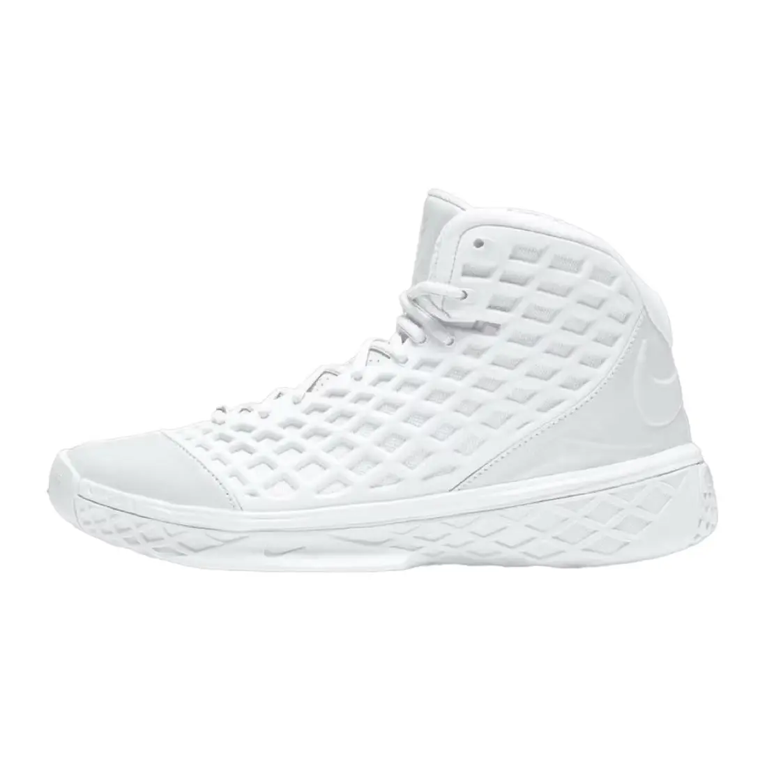 Nike Zoom Kobe 3 Protro 'Halo' High Sole Basketball Shoes, White/Varsity Maize, Responsive Zoom Air Technology, Limited Edition, High Sole Shoes