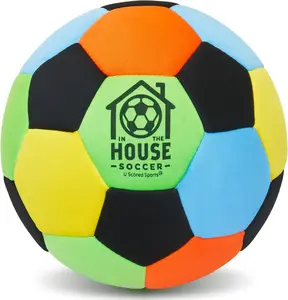 In The House Soccer Ball - Indoor Size 4 Padded Soccer Ball for Girls (Ages 3+), Boys (Ages 3+) & Adults - Bring Soccer Practice Home - Perfect for Juggling - Gift for Soccer Player
