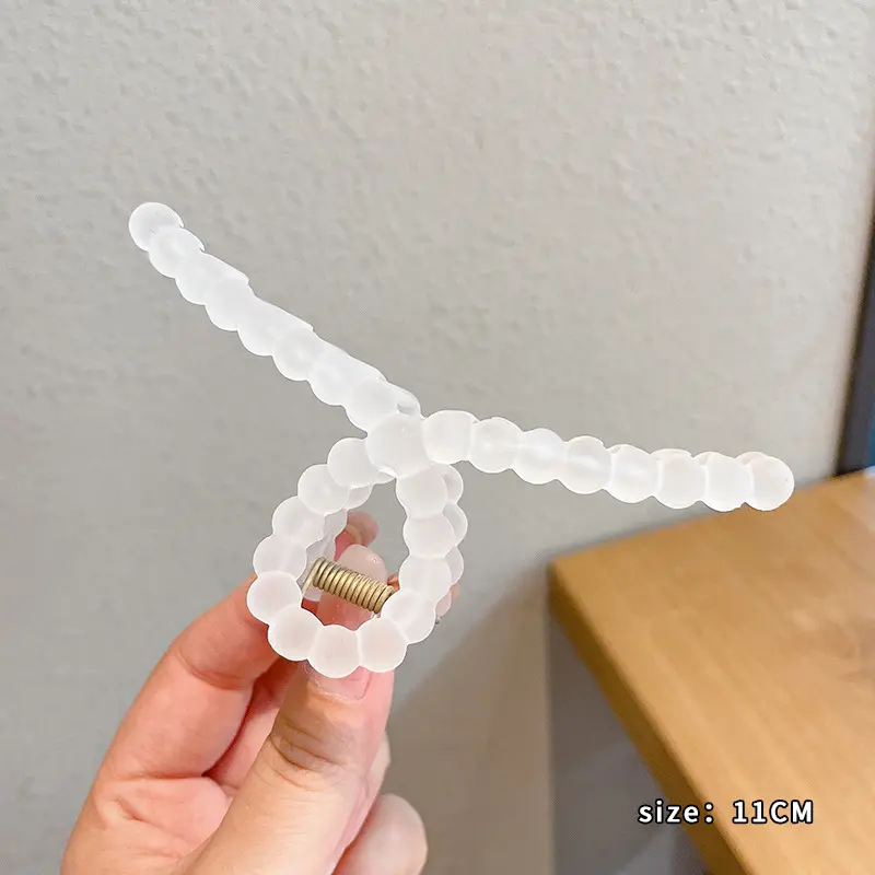 86 # White frosted ice cube holder#