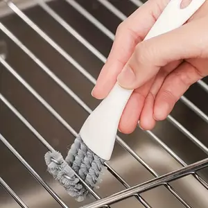 1pc Kitchen stove cleaning brush multifunctional home cleaning tool kitchen stove cleaning gap brush sink dead angle barbecue grill rack cleaning small brush