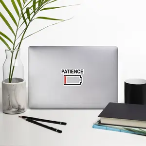 Patience - Bubble-free stickers