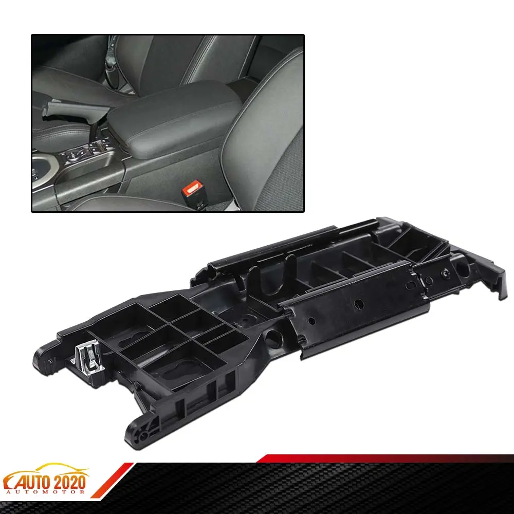 Fit For 06-11 Honda Civic Black Center Console Lid Armrest Sliding Mechanism New