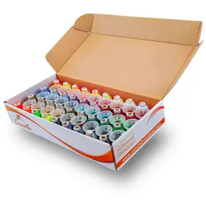 Candle Thread USA Polyester Embroidery Machine Thread Kit - 60 Colors