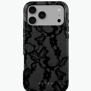 BURGA Tough Phone Cases - Magnetic Edition | for iPhone 17 16 15 14 13 12 11 Series | Lace Phone Case | Trendy 2026 Phone Case | Shockproof Protection | Gift for Her