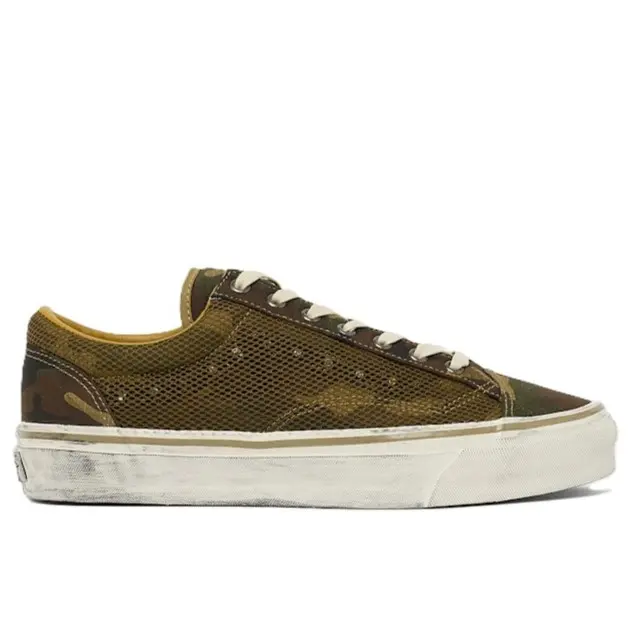 Vans Premium Old Skool 36 Woodland Camo Green Men's Fashion Sneaker New