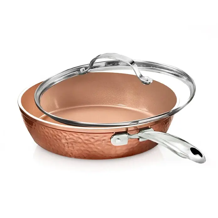 Hammered Copper Sauté Pan Hammered Copper Sauté Pan