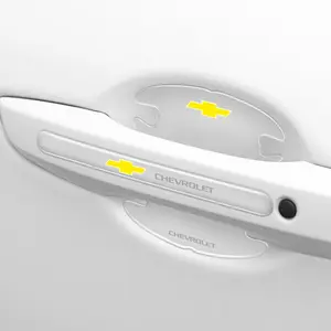 Car Door Scratch Protection Film for Chevrolet Colorado Cruze Captiva Malibu Trax Aveo Camaro, 4/8pcs Transparent Thick Handle Protector