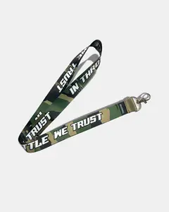 In Throttle We Trust Lanyard - Camo