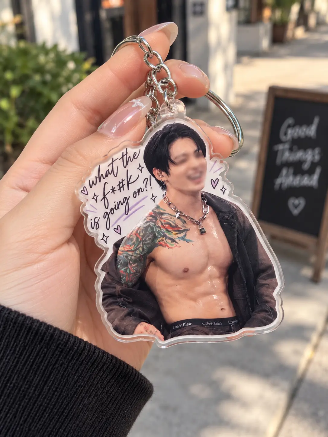 Hot Body J.k Keychain
