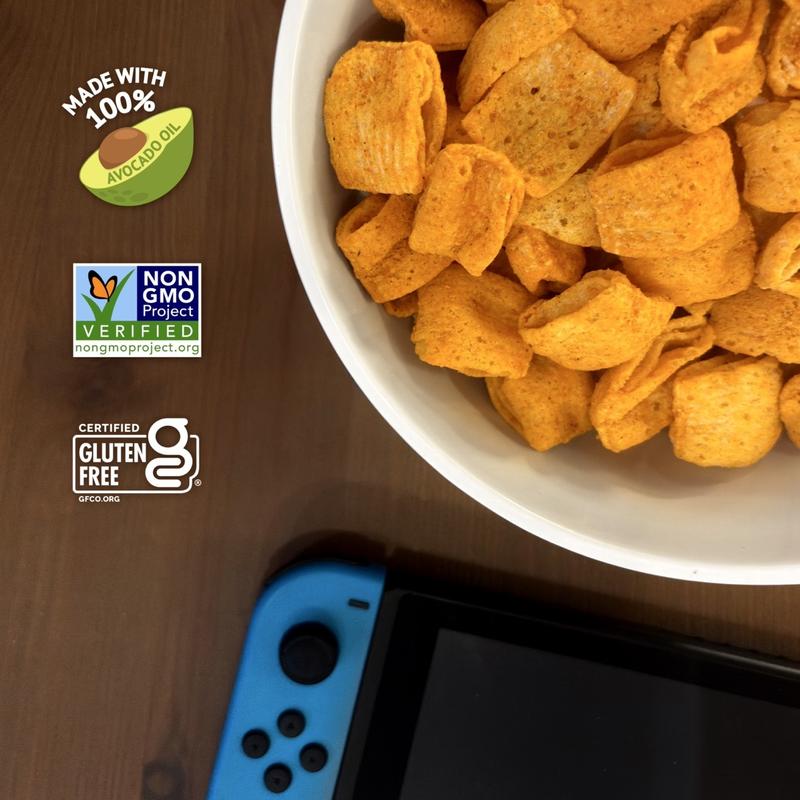 Levels by Brent Rivera 3 Pack 5 oz Bags (15 total ounces) Fiery Chili Lime Bold Nacho Cheese Sweet Cinnamon Churro Snack Variety Crunchy Spicy Savory