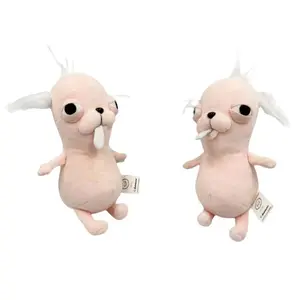 2pcs Stuffed Animals Chihuahua Plush Toy Keychain Pendant Puppy Pet Stuffed Chihuahua Doll Weird Cute Realistic Plush Chihuahua