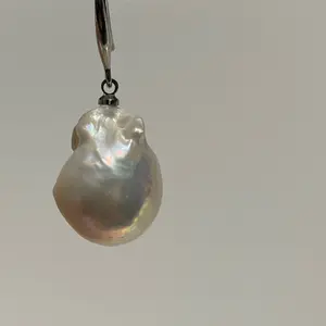 Baroque Pearl Teardrop Earrings