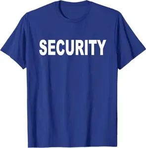 Security Guard - Event Safety - Security Outfit Officer T-Shirt