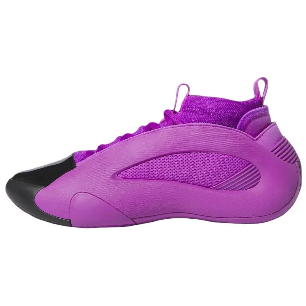 Adidas Men's Harden Vol. 8 'Purple Burst' Basketball Shoes - Responsive Boost Cushioning, Responsive Feel, Lockdown Performance, Streetwear Style
