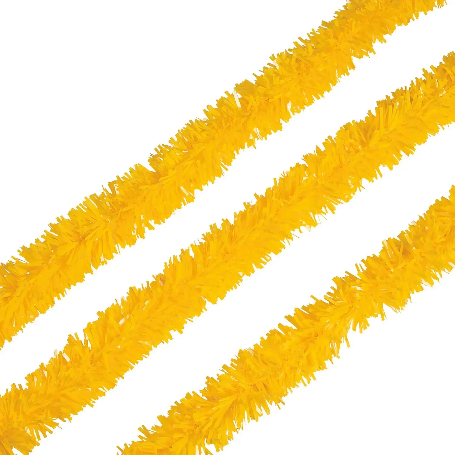 Fun Express - Yellow Float Twist for Party - Party Decor - Hanging Decor - Garland - 1 Piece
