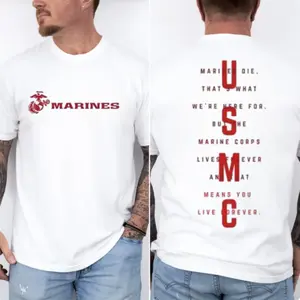 Usmc Marines Tactical Tshirt, Classic Grunt Style Military Patriot Pullover Tshirt, Trending Unisex Graphic Tshirt For Men and Women, Casual Outfit, Comfortable Menswear & Womenswear Top