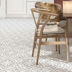 Moroccan Style Floor Sticker, 60pcs/set Self Adhesive Floor Sticker, Decorative Sticker for Home Living Room Bedroom Kitchen, Self Adhesive Tiles