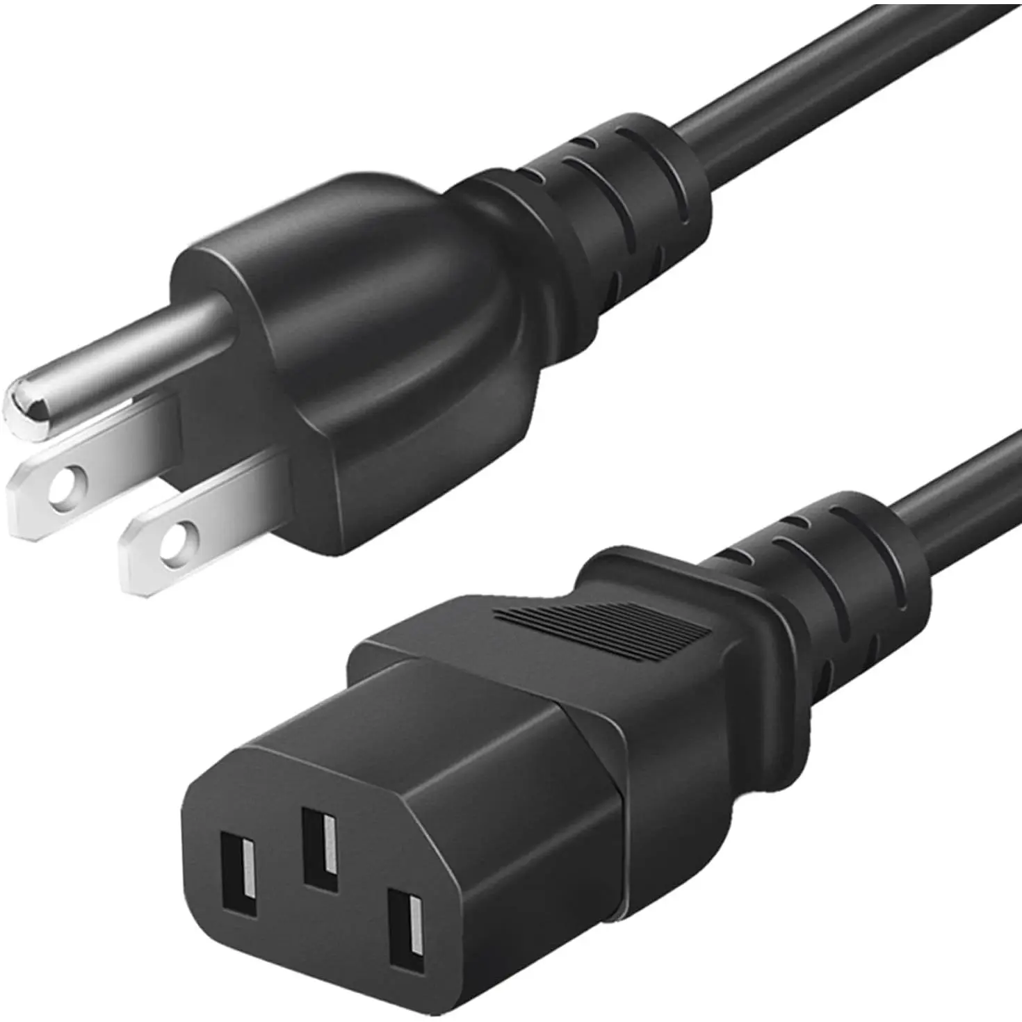 AC Power Cord for    Toshiba Dynex  Viewsonic LCD TV, Computer and  Universal 6 FT 3 Prong
