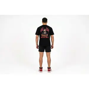 Alchemy World Succubus Oversized Tee — Black