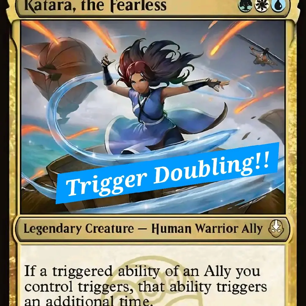 Katara - Magic the Gathering Commander Deck | Ally Tribal / Equipment
