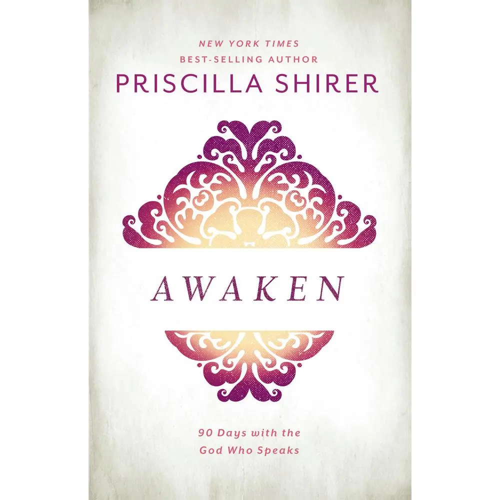 USED Book - Awaken: 90 Days with the God Who Speaks by Shirer, Priscilla (Hardcover) - english
