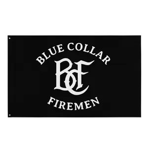 Blue Collar Firemen OG Flag