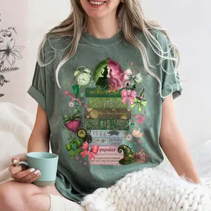 Wicked Changed For Good Book Comfort Colors Shirt, Defy Gravity Broomstick Magic Wand Tee, Fun Popular Literary for Musical Fan