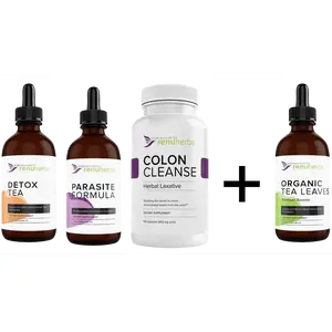 Renuherbs The Dynamic Duo - Two-Step Herbal Wellness System for Natural Cleansing Digestive Comfort & Daily Balance