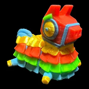 Mini Piñata Articulating Sculpture 3D Print